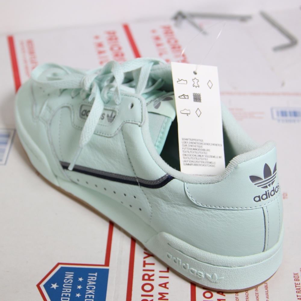 Adidas Light Green / Mint CONTINENTAL 80 Sneakers - Picture 6 of 7